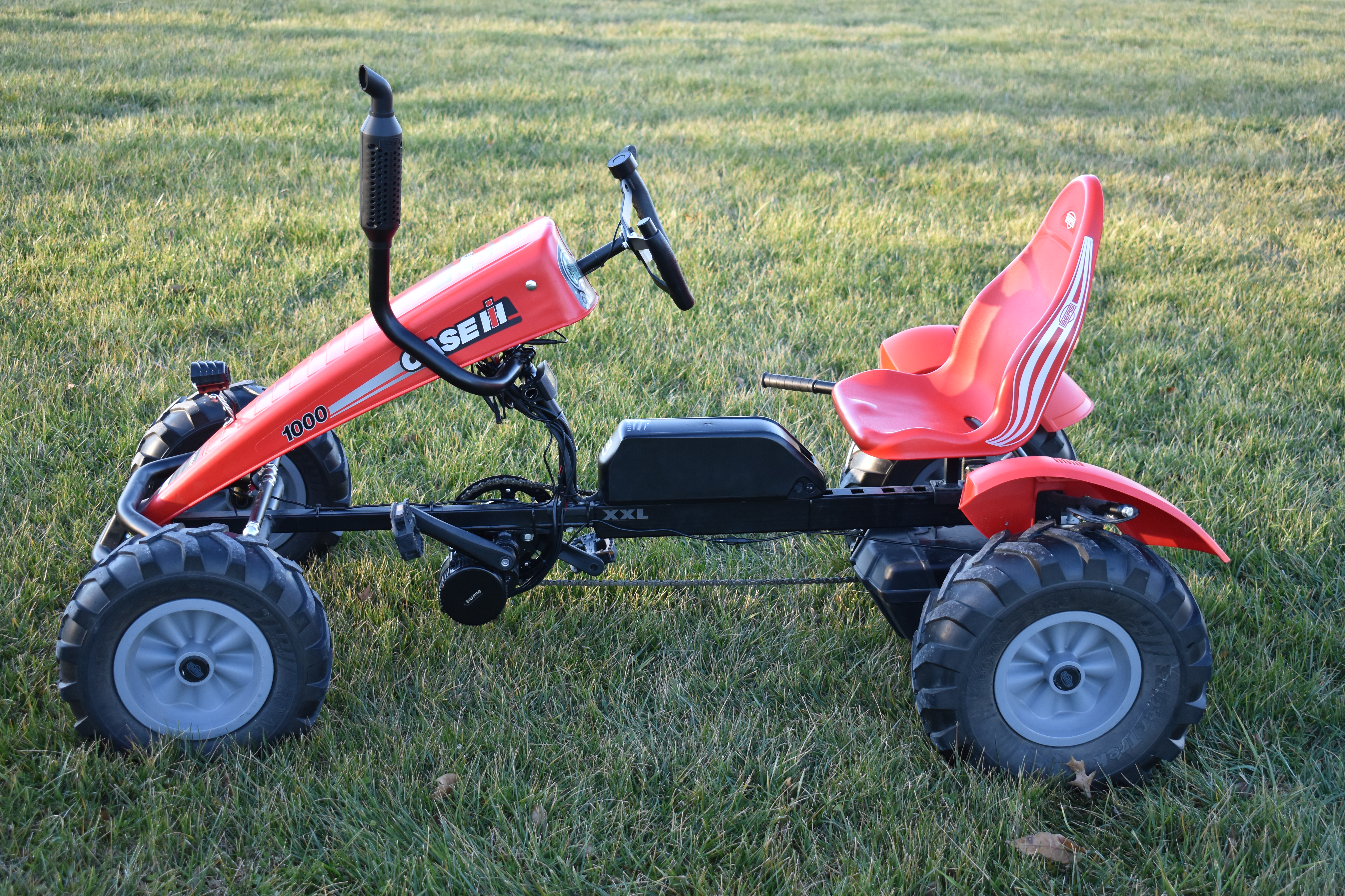 Electrifying a Berg Pedal Tractor