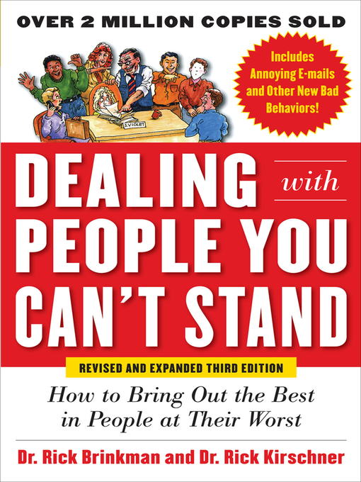 Cover of Dealing with People You Can't Stand