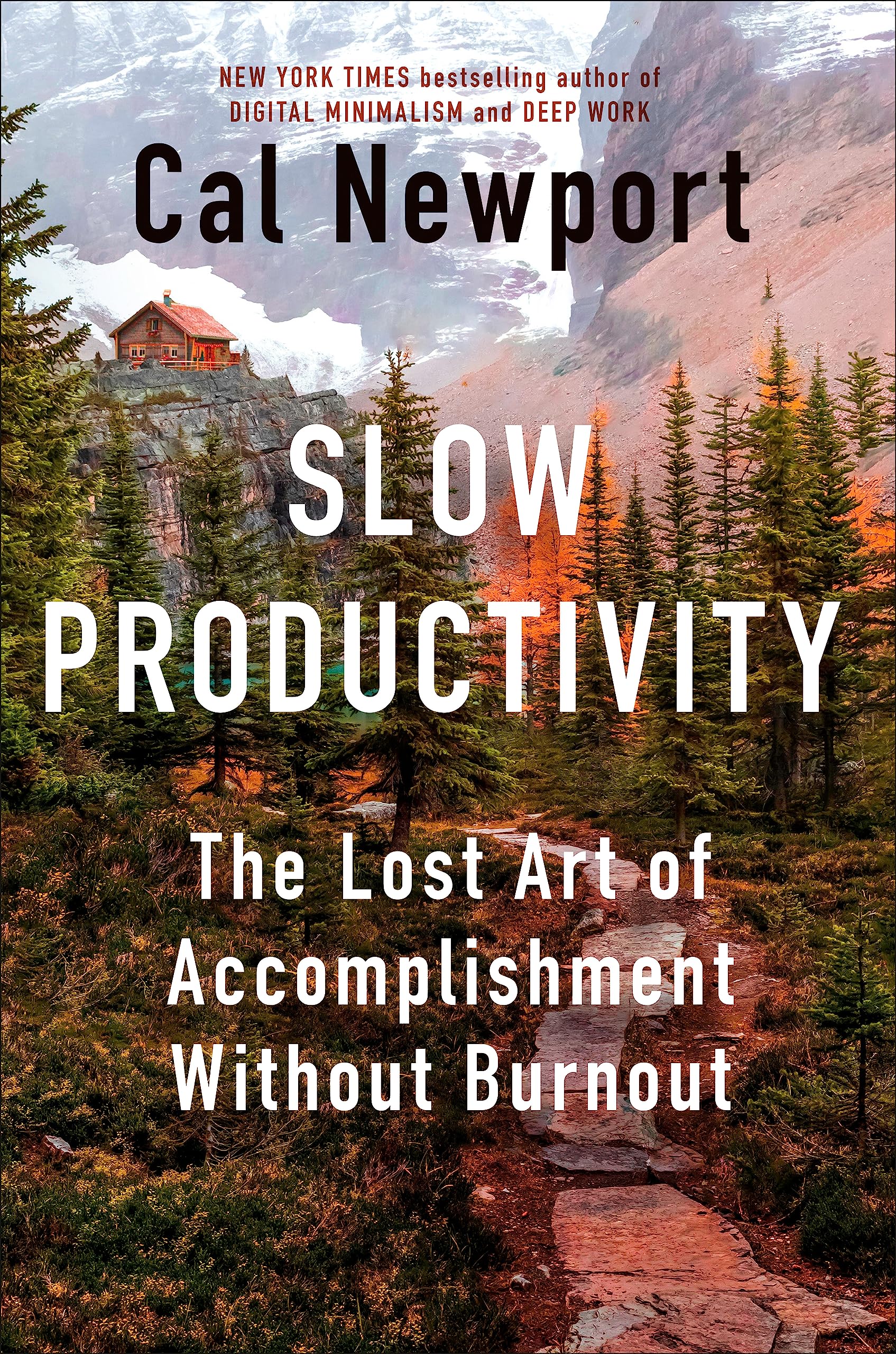 Cover of Slow Productivity: The Lost Art of Accomplishment Without Burnout
