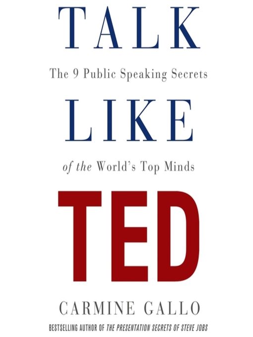 Cover of Talk Like TED