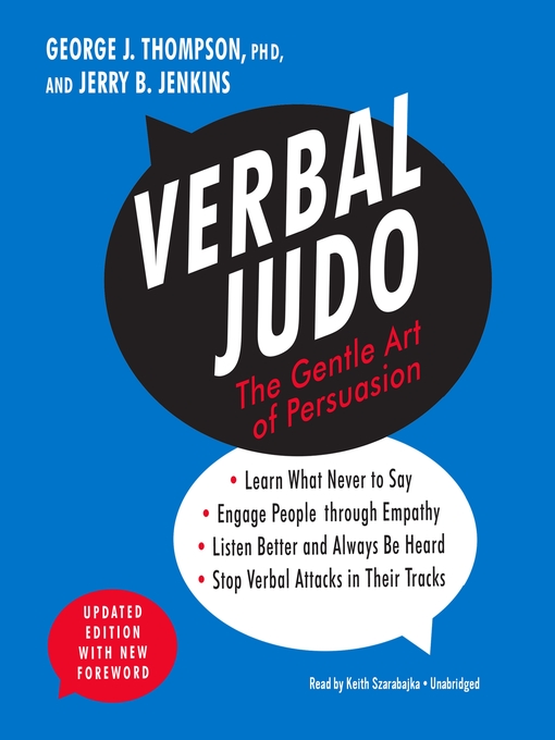 Cover of Verbal Judo, Updated Edition