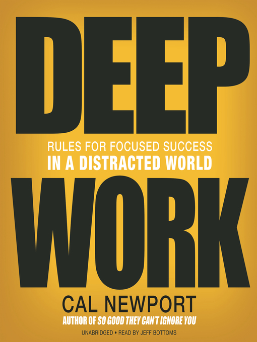 Cover of Deep Work