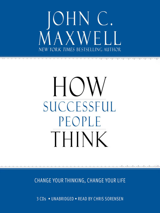 Cover of How Successful People Think